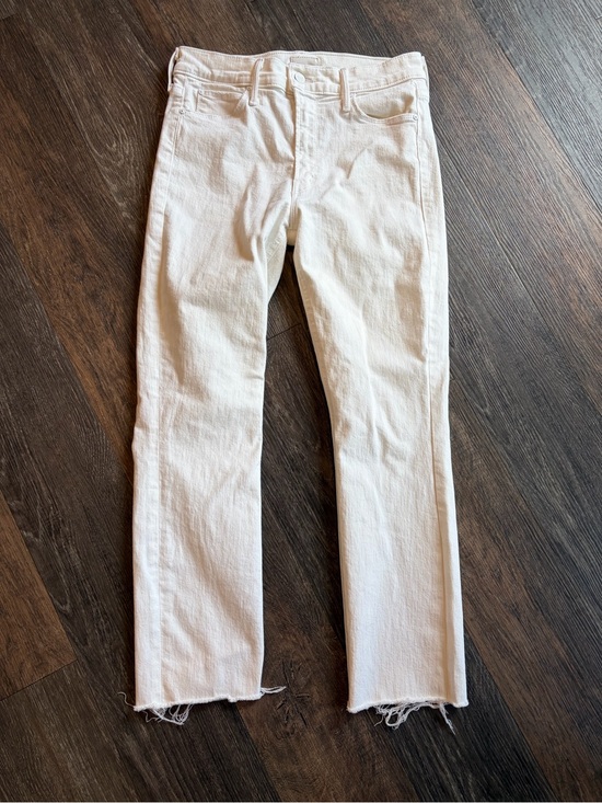 MOTHER Denim - MOTHER Mid-Rise Dazzler Ankle